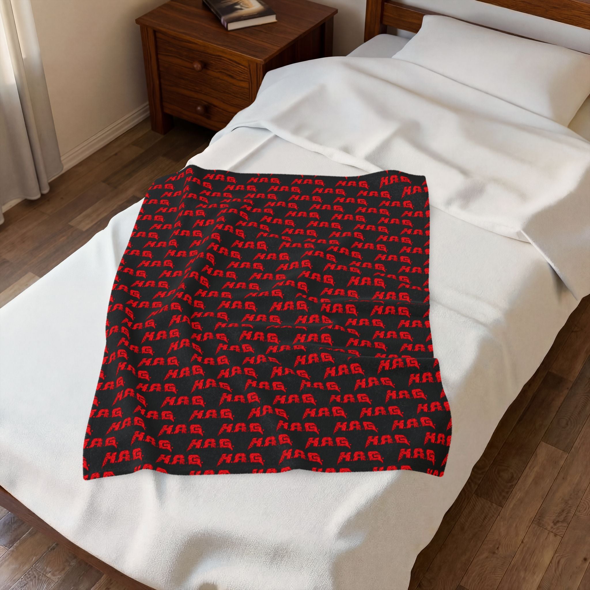 H.A.G. Velveteen Plush Blanket