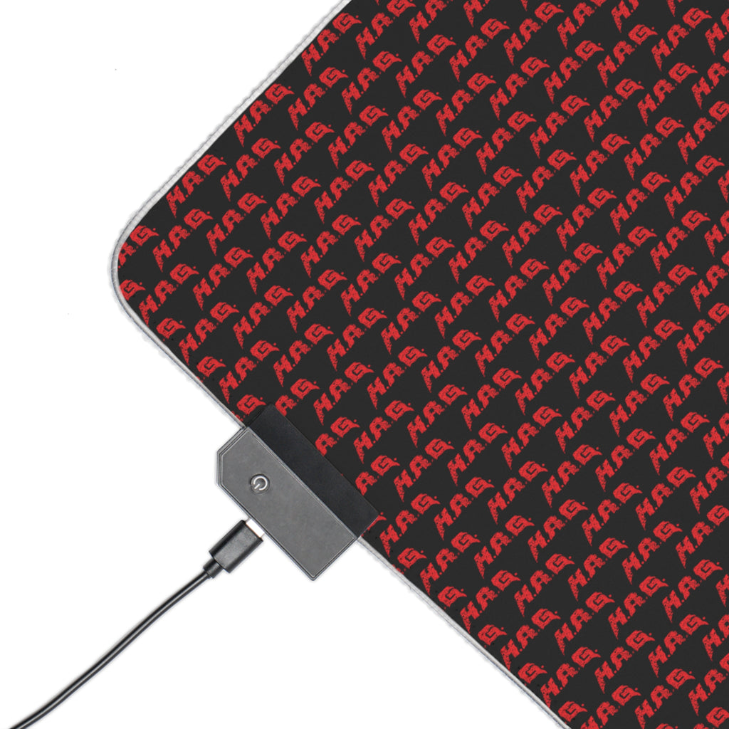 H.A.G. RGB LED Gaming Mouse Pad