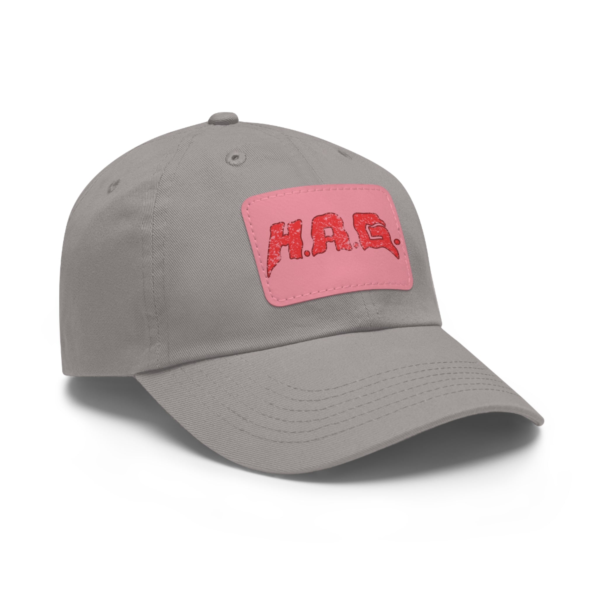 H.A.G. Leather Patch Dad Hat