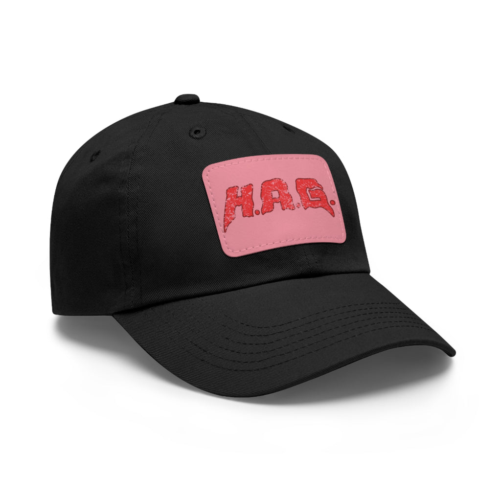 H.A.G. Leather Patch Dad Hat