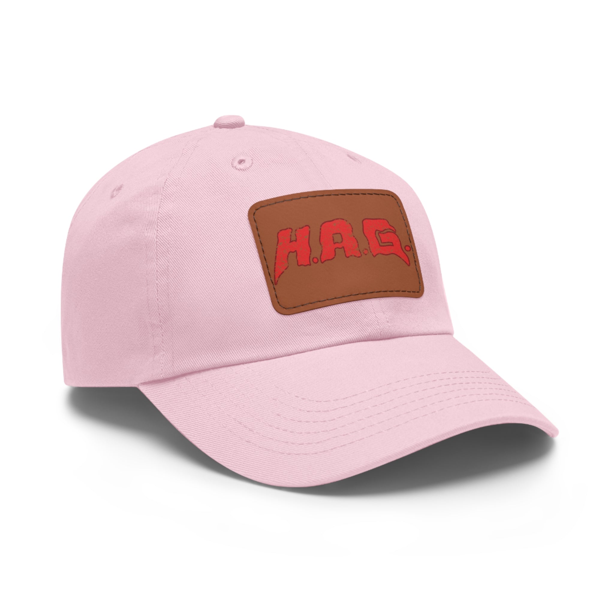 H.A.G. Leather Patch Dad Hat