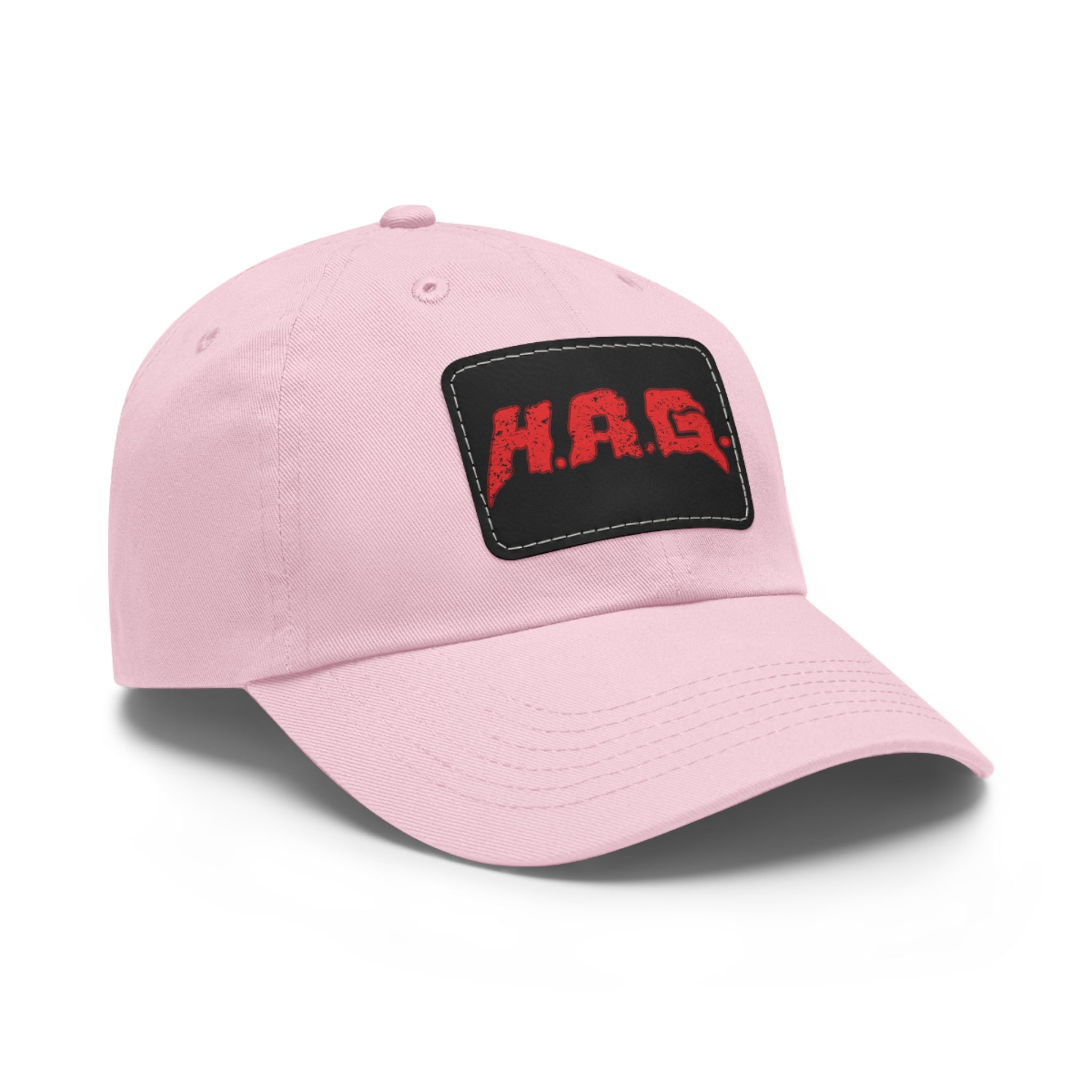 H.A.G. Leather Patch Dad Hat