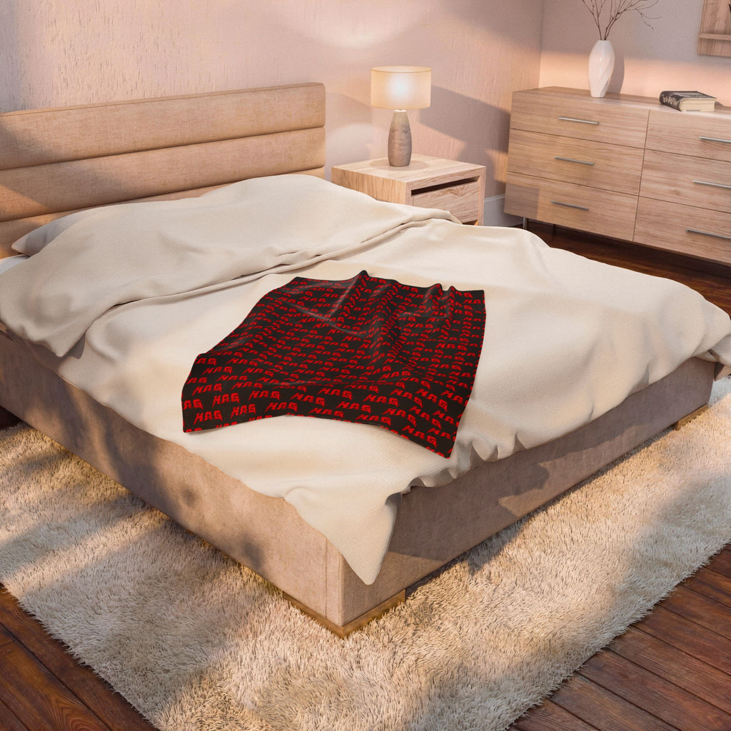 H.A.G. Velveteen Plush Blanket