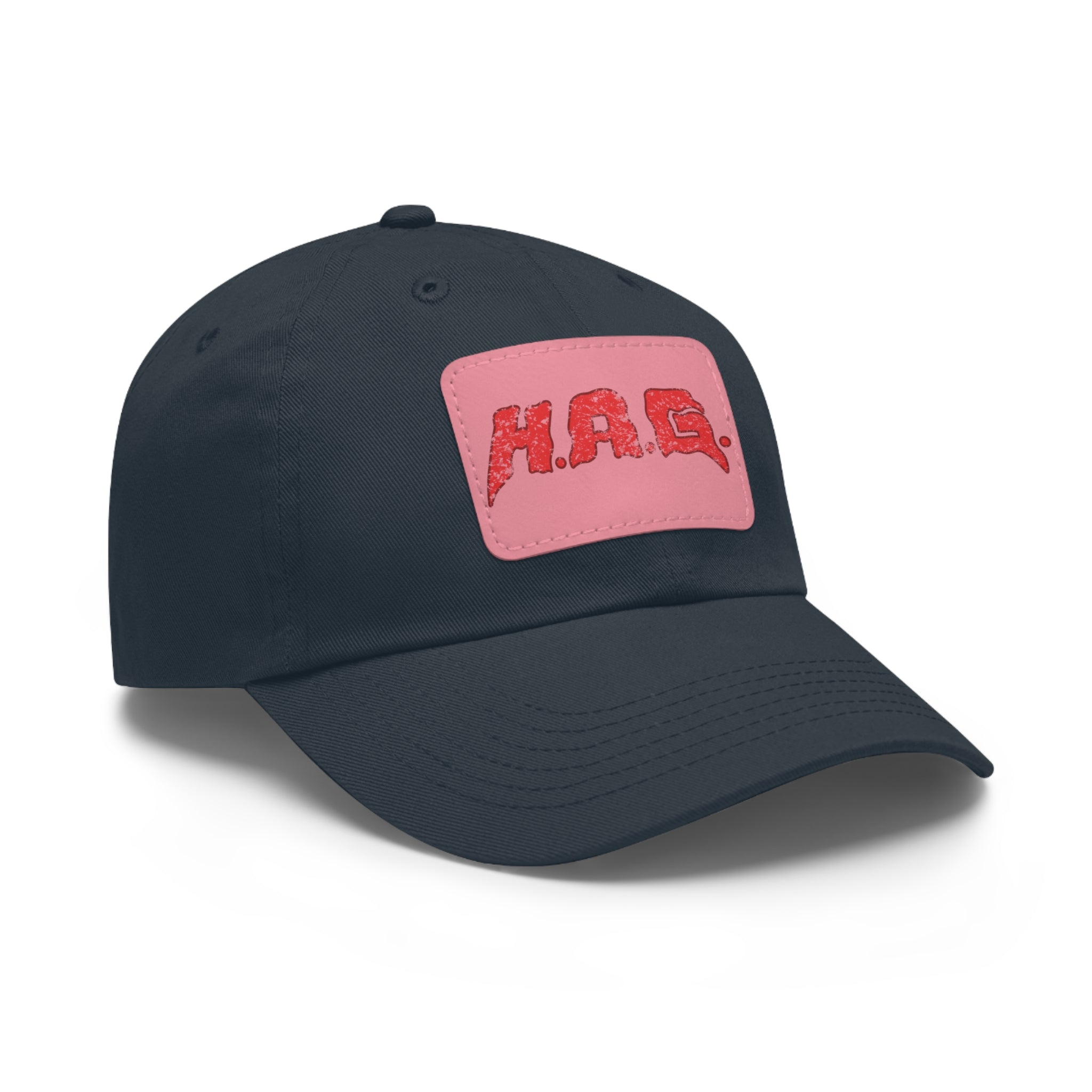 H.A.G. Leather Patch Dad Hat